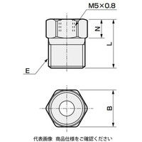 CKD 超小形ジョイント FBSーM56 1セット(30個:10個×3袋)（直送品）