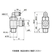 CKD ブロックバルブ FPV Series FPVー8Aー08 FPV-8A-08 1個（直送品）