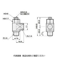 CKD ブロックバルブ FPV Series FPVー8Aー8A FPV-8A-8A 1個（直送品）