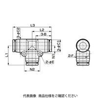 CKD ニュージョイントステンレスタイプ ZSP Series ZSPーE ZSP-E6 1セット(10個)（直送品）