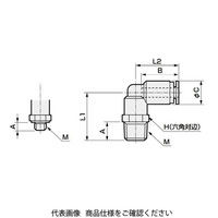CKD ニュージョイントステンレスシリーズ ZW Series ZWーL1 ZW-L12-10-P80 1セット(10個)（直送品）