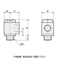 CKD 超小形ジョイント FALーM3 1袋(10個)（直送品）