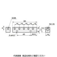 CKD 超小形ジョイント FMBーM56 FMB-M56 1個（直送品）