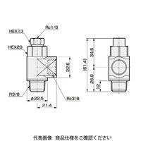 CKD ブロックバルブ FPV Series FPVー10Aー10A FPV-10A-10A 1個（直送品）