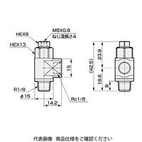 CKD ブロックバルブ FPV Series FPVー6Aー6A FPV-6A-6A 1個（直送品）