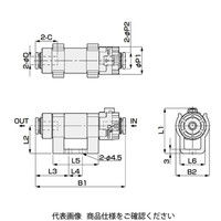 CKD インラインフィルタ FSL Series FSL500ー1010 FSL500-1010 1個（直送品）
