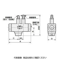 CKD スピードコントローラ 大口径タイプ SC Series SCー50A SC-50A 1個（直送品）
