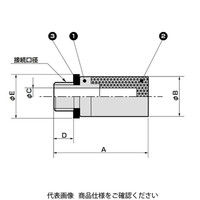 CKD サイレンサ 超小形タイプ SLM Series SLMーM5 SLM-M5 1袋(10個)（直送品）