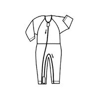 萬楽 マンラク1型ねまき ピンク L 1001 1枚 7-1847-03（直送品）