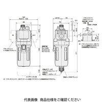 CKD ルブリケータ 標準白色シリーズ L4000ーWシリーズ L4000 L4000-15-W-X1 1個（直送品）