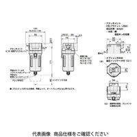 CKD オイルミストフィルタ 標準白色シリーズ M4000ーWシリーズ M4000ー10ーWーF1Q1 M4000-10-W-F1Q1 1個（直送品）