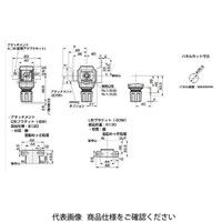 CKD レギュレータ 標準白色シリーズ R1000ーWシリーズ R1000 R1000-8-W-LX1-B3W 1個（直送品）