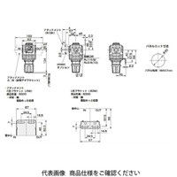 CKD リバースレギュレータ 標準白色シリーズ R3100ーWシリーズ R R3100-10-W-T8-G45P 1個（直送品）