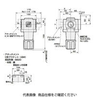 CKD レギュレータ 標準白色シリーズ R8000ーWシリーズ R8000 R8000-25-W-TX1 1個（直送品）