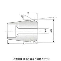 ユキワ精工（YUKIWA） ユキワ精工 YCC5-5 ドリルミルコレット 1個（直送品）