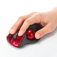 サンワサプライ ワイヤレスレーザートラックボール MA-WTB43RN 1個（直送品）