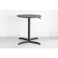 【軒先渡し】東馬 マーニー 昇降機能付テーブル 幅800mm ブラウン 1台（直送品）