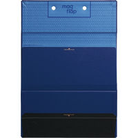 キングジム クリップボード マグフラップ 青 A4 5085アオ 1冊