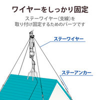 DXアンテナ ステーアンカー SH-650-B2 1個（直送品）