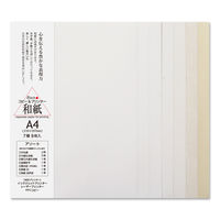 大直 コピー用紙 和紙 A4 アソートサンプルセット 206000010 1パック（7種類9枚）