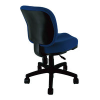 SEKI ボリュームクッションチェア ネイビー 1脚