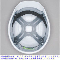 DICプラスチック ABS製ヘルメット SYA-SV ベンチレーション/ライナーK9A/内装HA2 レッド 1個（直送品）