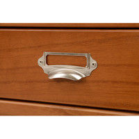 【軒先渡し】萩原 チェスト MCH-6583 ブラウン （約）幅33×奥行43.5×高さ61cm 1台（直送品）