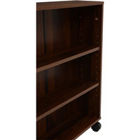 【軒先渡し】萩原 マガジンラック（ブラウン） RCC-1021BR-S （約）幅55×奥行16×高さ68cm 1台（直送品）