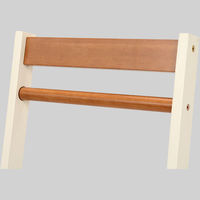 【軒先渡し】萩原 ハンガーラック VR-7116NW ホワイト （約）幅50×奥行45×高さ150cm 1台（直送品）