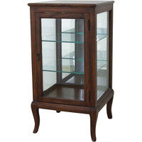 【軒先渡し】関家具 ウェール コレクションケース 奥行500×幅500×高さ950mm 23718 1台（直送品）