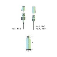 アズワン PPスプレーバイアル No.3L 30本 61-0153-82 1箱(30本)（直送品）