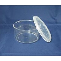 日本メデカルサイエンス シール容器 φ80mm 200mL M1-084-02 1個 61-3518-07（直送品）