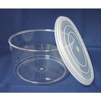 日本メデカルサイエンス シール容器 φ130mm 900mL M1-084-05 1個 61-3518-10（直送品）