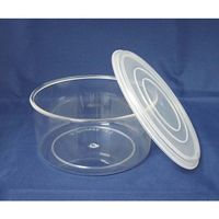 日本メデカルサイエンス シール容器 φ110mm 470mL M1-084-10 1個 61-3518-15（直送品）