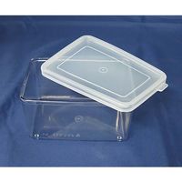 日本メデカルサイエンス シール容器 角型 450mL M1-085-01 1個 61-3518-18（直送品）