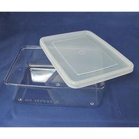 日本メデカルサイエンス シール容器 角型 750mL M1-085-06 1個 61-3518-23（直送品）