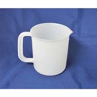 日本メデカルサイエンス PE手付ビーカー 500mL(Ralic) M4-452-02 1個 61-3518-85（直送品）