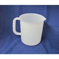 日本メデカルサイエンス PE手付ビーカー 1000mL(Ralic) M4-452-03 1個 61-3518-86（直送品）