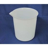 日本メデカルサイエンス PEビーカー(手なし) 500mL M4-455-04 1個 61-3518-92（直送品）