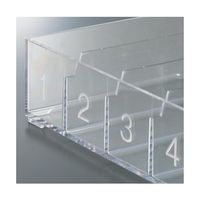 イナ・オプティカ マルチ・ウエスタンボックス 4ウェル 1箱(5個入) MWB-04 1箱(5個) 3-3416-02（直送品）