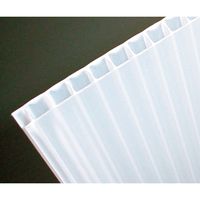 アズワン プラダンシート ホワイト 910×1820×6mm 5枚入 6.0 1包(5個) 3-7256-15（直送品）