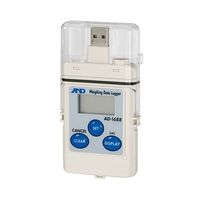 エー・アンド・デイ 計量データロガー AD-1688 1個 61-4672-87（直送品）