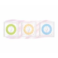 エンペックス気象計 セレナ温・湿度計 106×23mm 80g(クリアボックス) ホワイト LV-4303 1個 61-6864-66（直送品）