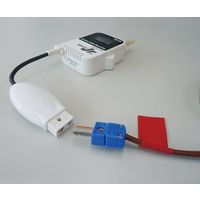ティアンドデイ 熱電対センサ用ミニチュアプラグ TCーT01 1個 61-8494-19（直送品）