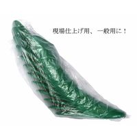 林商事 スリッパ グリーン フリーサイズ 6足入 62-8148-30 1パック(6足)（直送品）