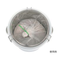 MONOVATE 透明アクリル蓋付ステンレス吊り下げ式密閉容器 CTBー24ーAF 10L 1個 62-0954-68（直送品）
