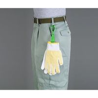 アイシス グローブキャッチャー クリップ(緑) GG4620SG10 入数:10個 1組(10個) 61-0478-41（直送品）