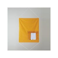 日本緑十字社 工事管理懸垂幕(ポケット数5)若草 130032 1本 61-9936-91（直送品）