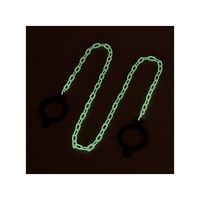 日本緑十字社 チェインバー カラーコーン用 蓄光タイプ CHB-FL 1本 61-9937-36（直送品）