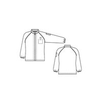 東洋リントフリー クリーンルーム用ESD対策上着 白 4L FS215C-01 1枚 61-0092-19（直送品）